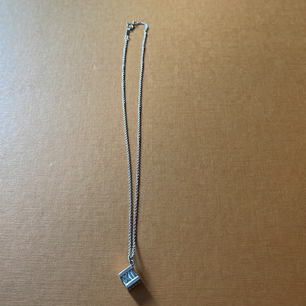 🎊HOST PICK🎊Authentic Tiffany Roman Cube Necklace 💎 - Picture 7 of 12